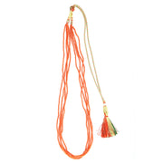 coral necklace